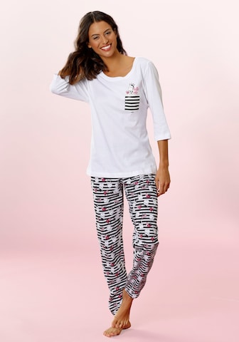 VIVANCE Pajama in White: front