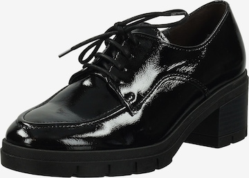 GABOR Lace-Up Shoes in Black: front