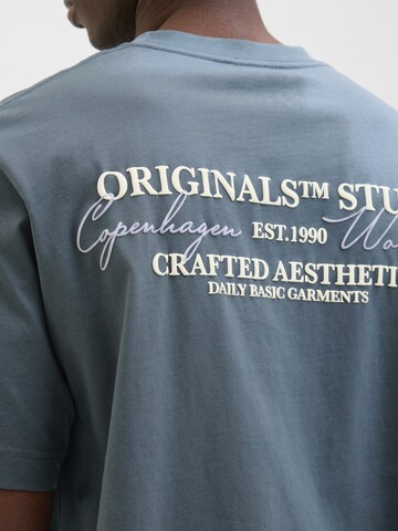 JACK & JONES Shirt 'JWHislington' in Blauw