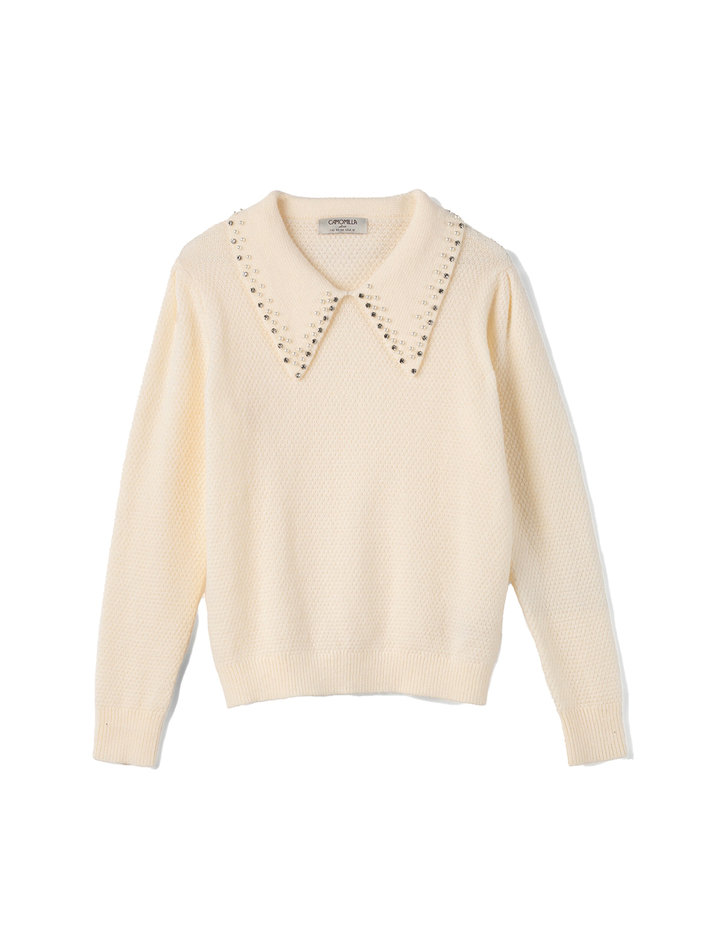 Pullover 'MARTA' di Camomilla Italia in beige: frontale