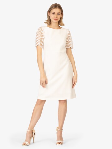APART Cocktail Dress in Beige: front