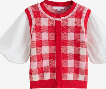 Pull-over Next en rouge : devant