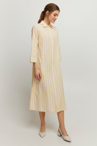 b.young Shirt Dress 'BYGAMINE' in Yellow: front