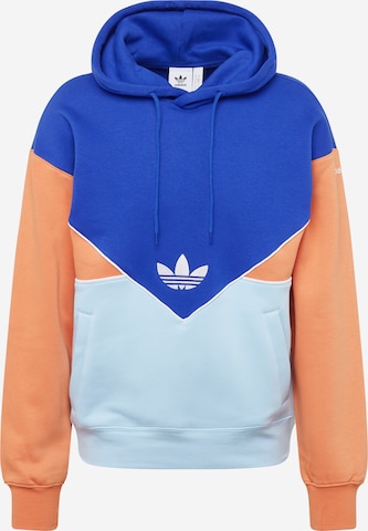 Bluză de molton 'Adicolor Seasonal Archive' de la ADIDAS ORIGINALS pe albastru: față