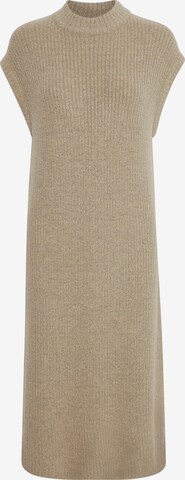 b.young Knitted dress 'BYNORA' in Beige: front