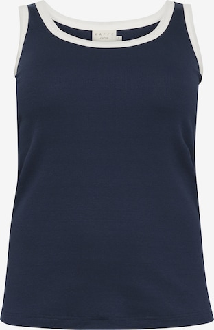KAFFE CURVETop 'KCcarina' - plava boja: prednji dio