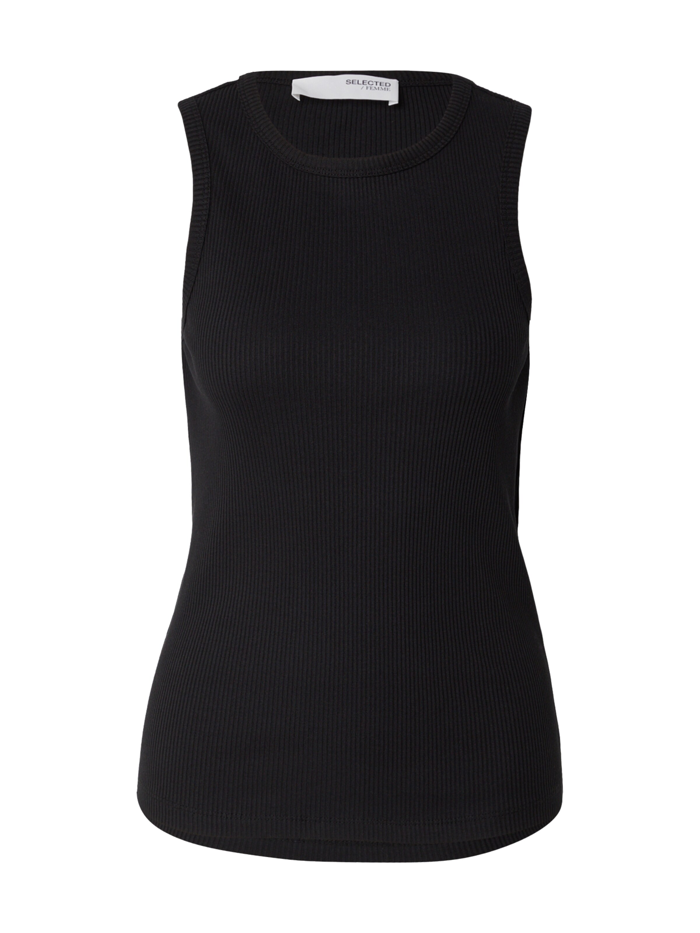SELECTED FEMME Top 'SLFKAMIE' in Schwarz: Vorderseite