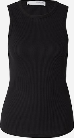 SELECTED FEMME Top 'SLFKAMIE' in Schwarz: Vorderseite