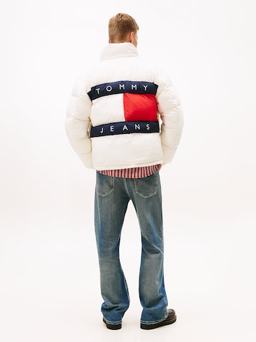 Tommy Jeans Winterjas in Wit