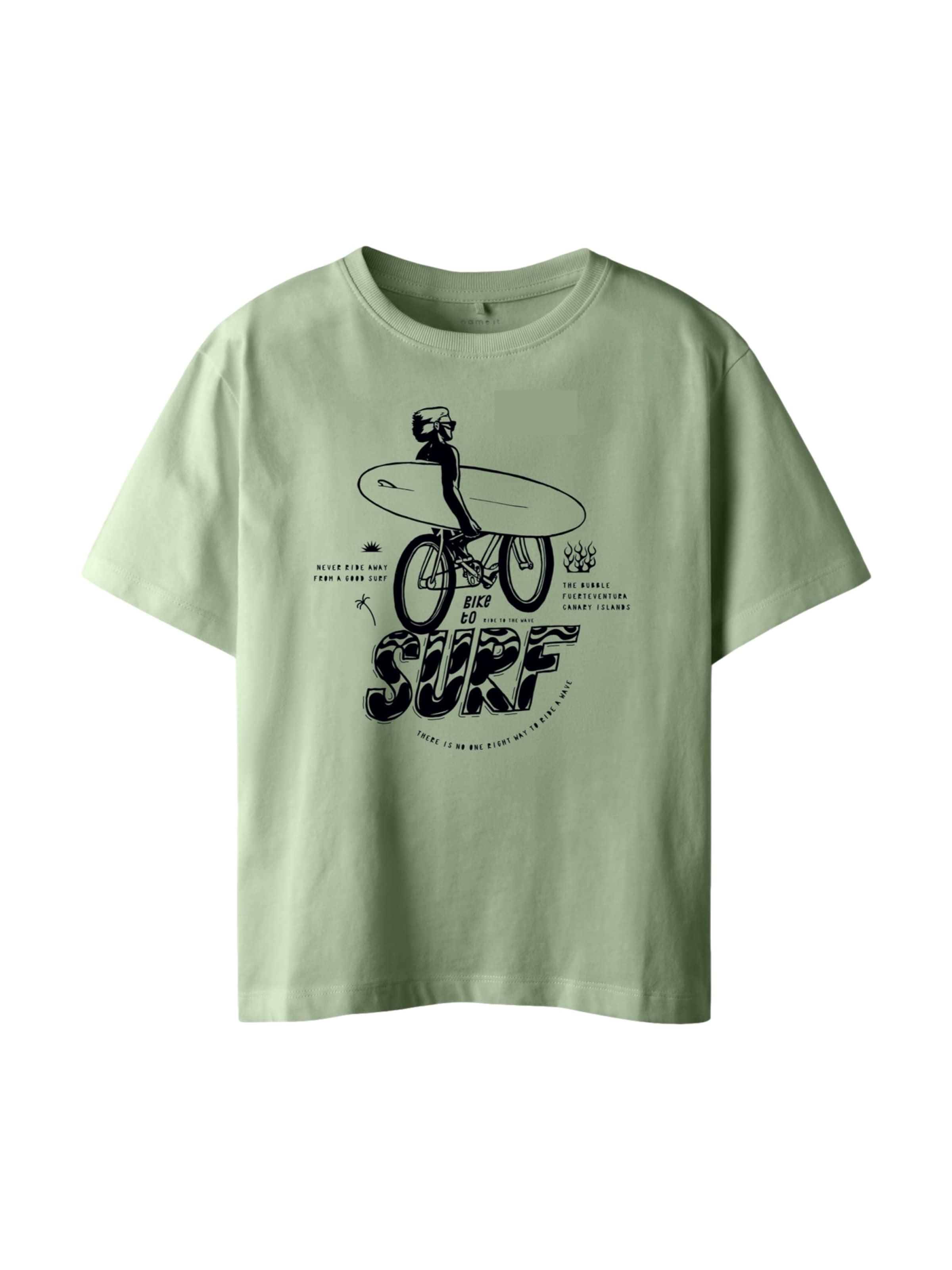 T-Shirt 'Hansy' NAME IT en vert