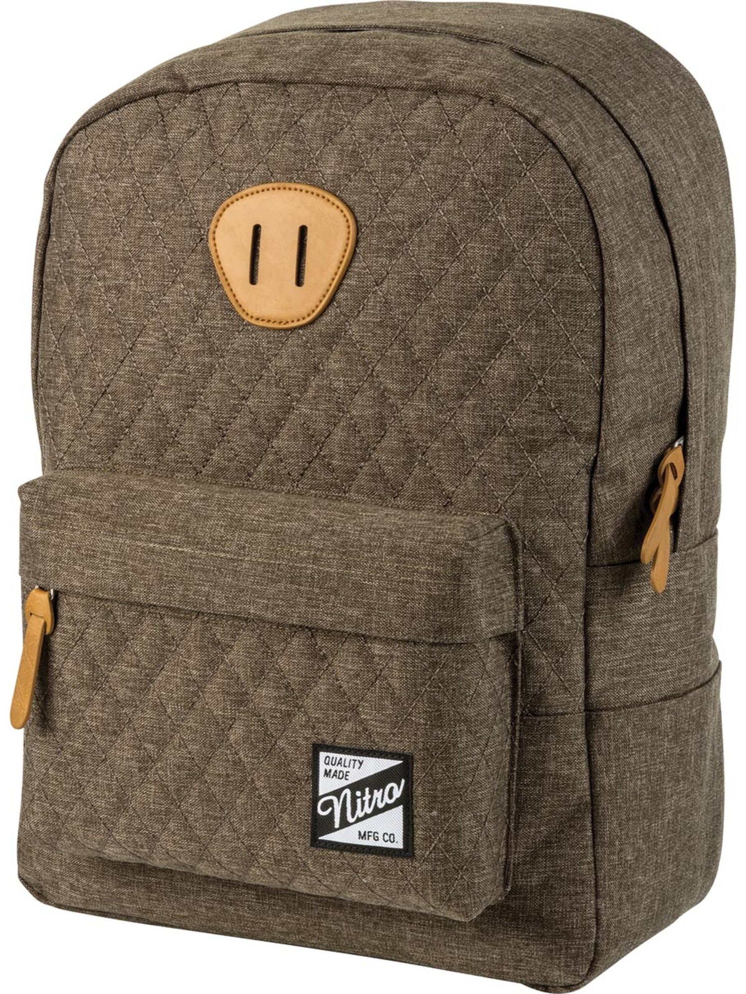 NITRO Rucksack URBAN CLASSIC in Braun: Vorderseite
