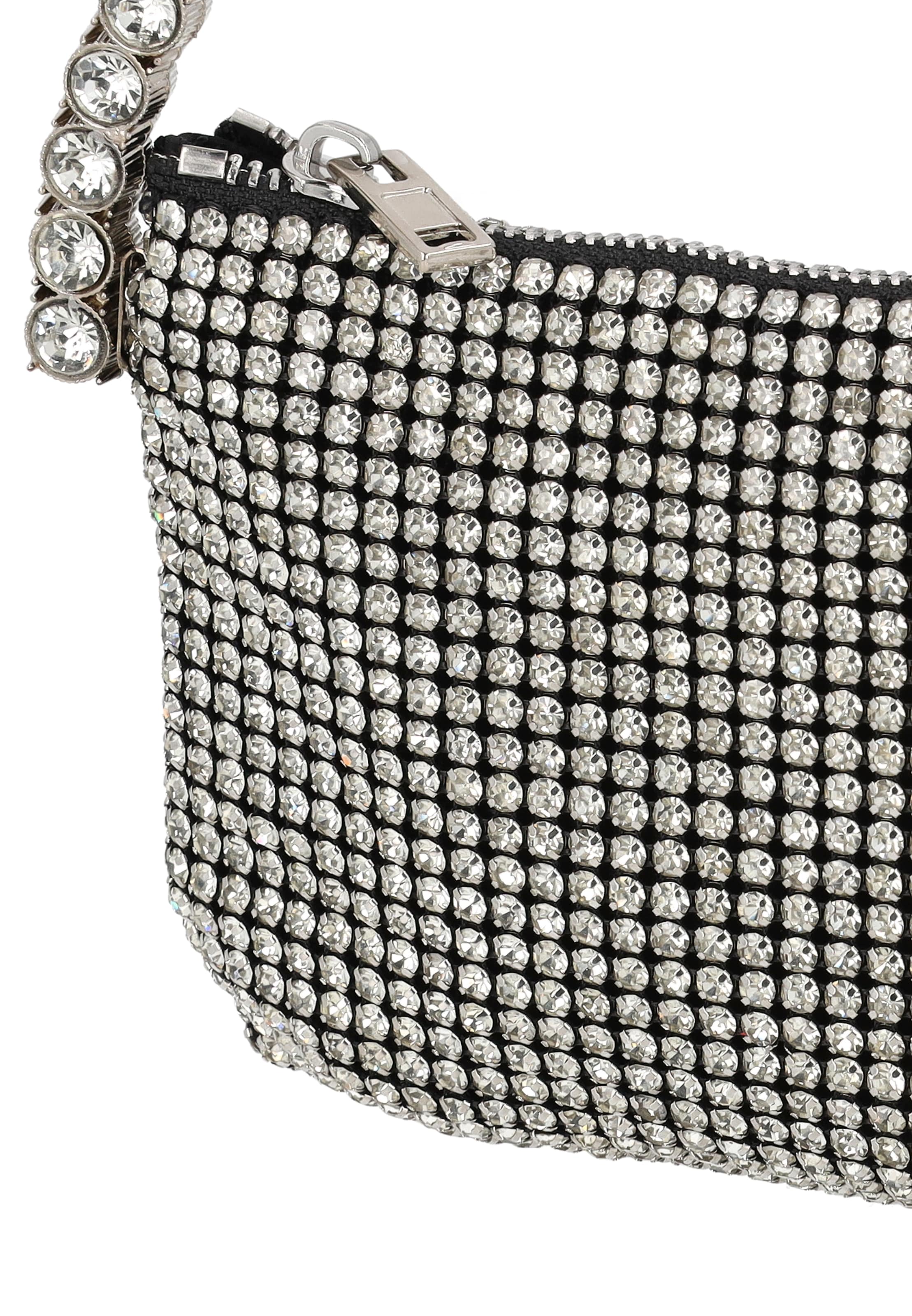 faina Tasche 'Wristlet' in Silber
