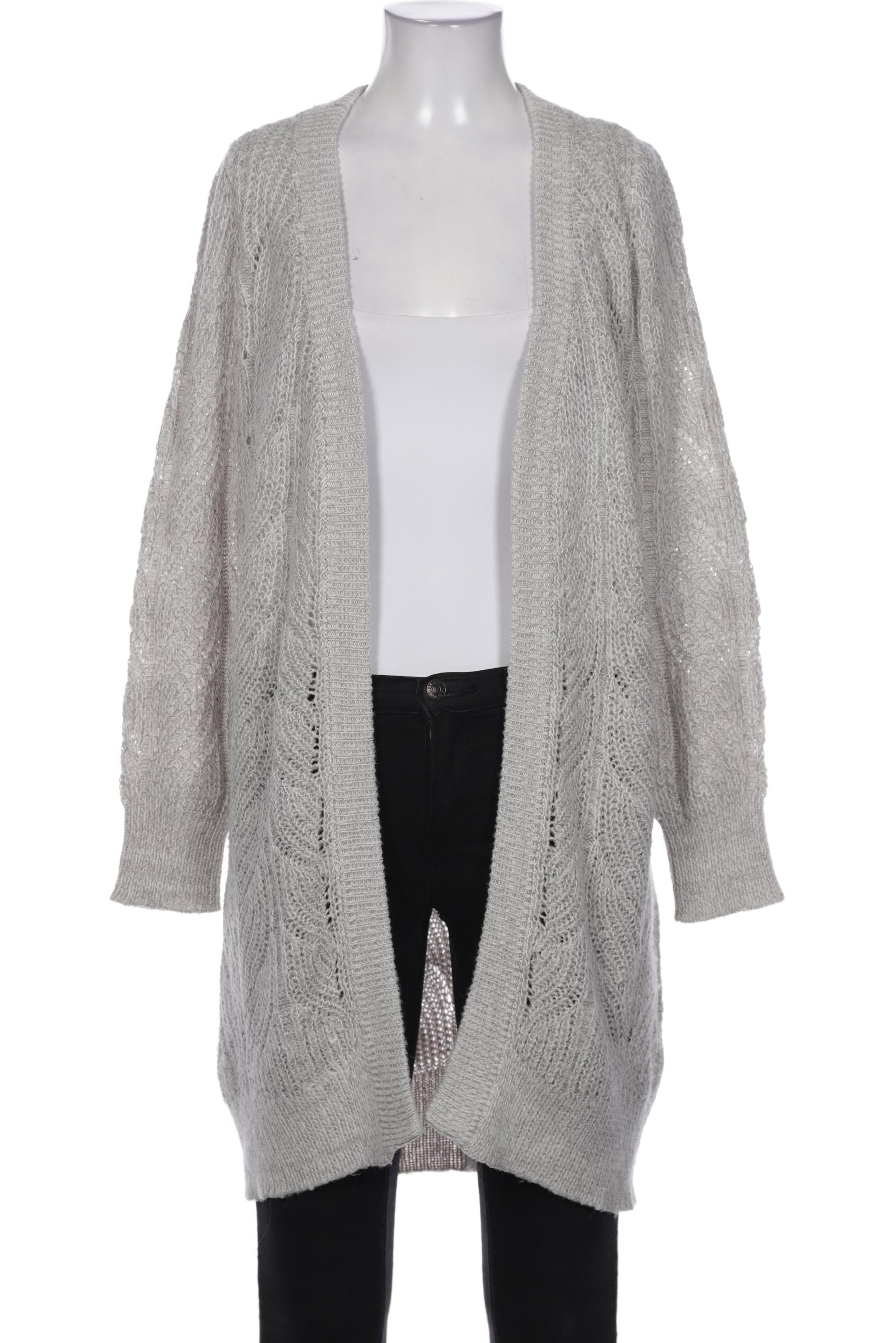 OBJECT Strickjacke XS in Grau: Vorderseite