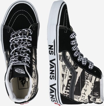 VANS High-Top Sneakers in Black