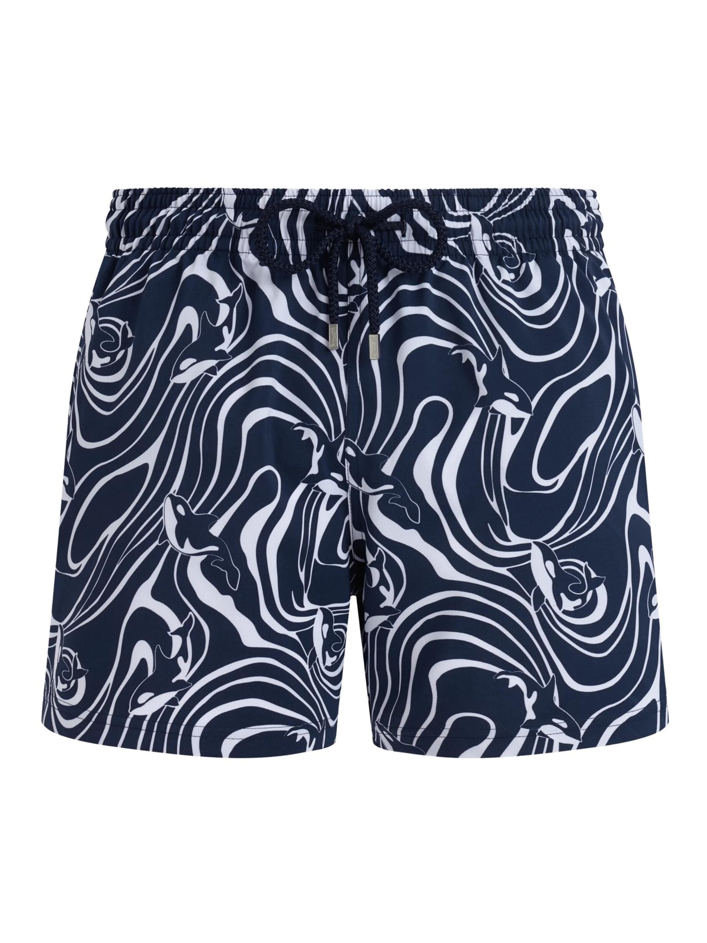 Vilebrequin - Bermudas en azul: frente