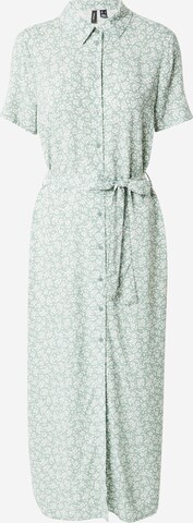 Robe-chemise 'EASY JOY' VERO MODA en vert : devant