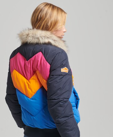 Superdry Overgangsjakke i blå