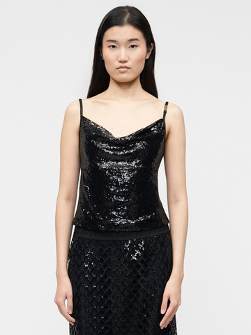 Versace Jeans Couture Top - fekete: elől