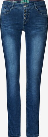 STREET ONE Slimfit Jeans 'Crissi' in Blau: predná strana