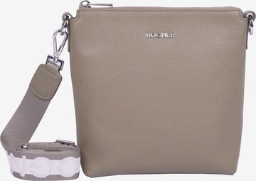 BOGNER Crossbody Bag in Grey: front