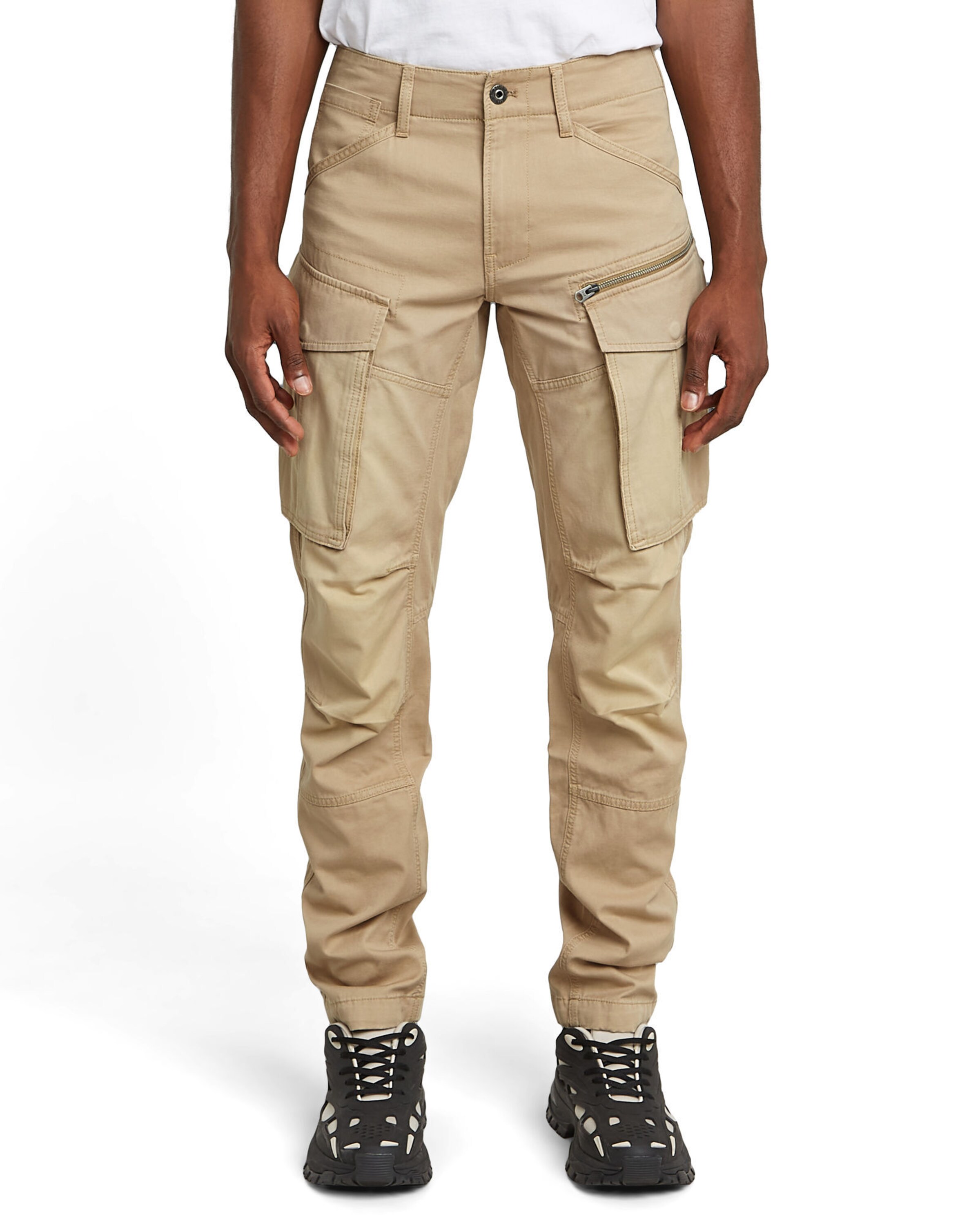 G-STAR Tapered Cargobroek 'Army' in Beige