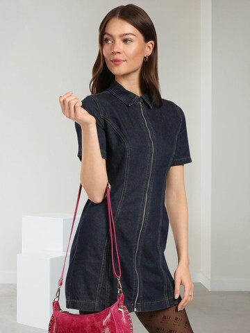 Florence Schoudertas in Roze
