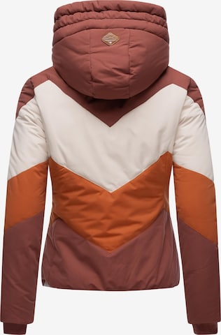 Ragwear Performance Jacket 'Novva' in Brown