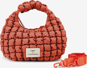 Les Visionnaires Schultertasche 'Unio Kitzbuehel Bubble' in Orange: Vorderseite