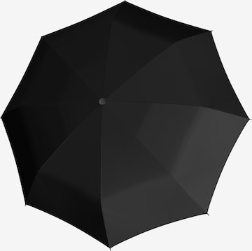 Doppler Umbrella 'Carbonsteel Magic' in Black: front