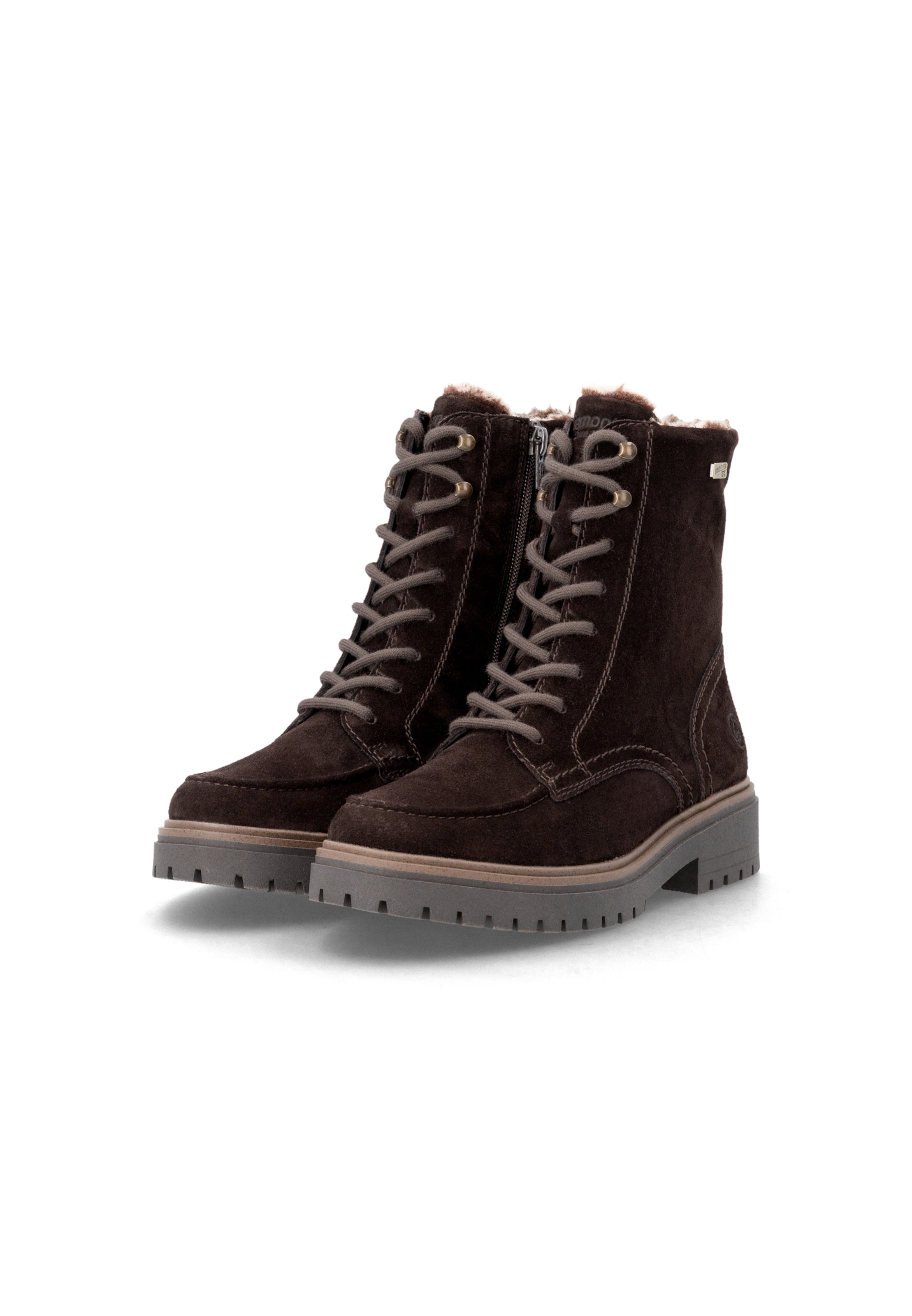Bottes à lacets ' D4B70 ' REMONTE en marron