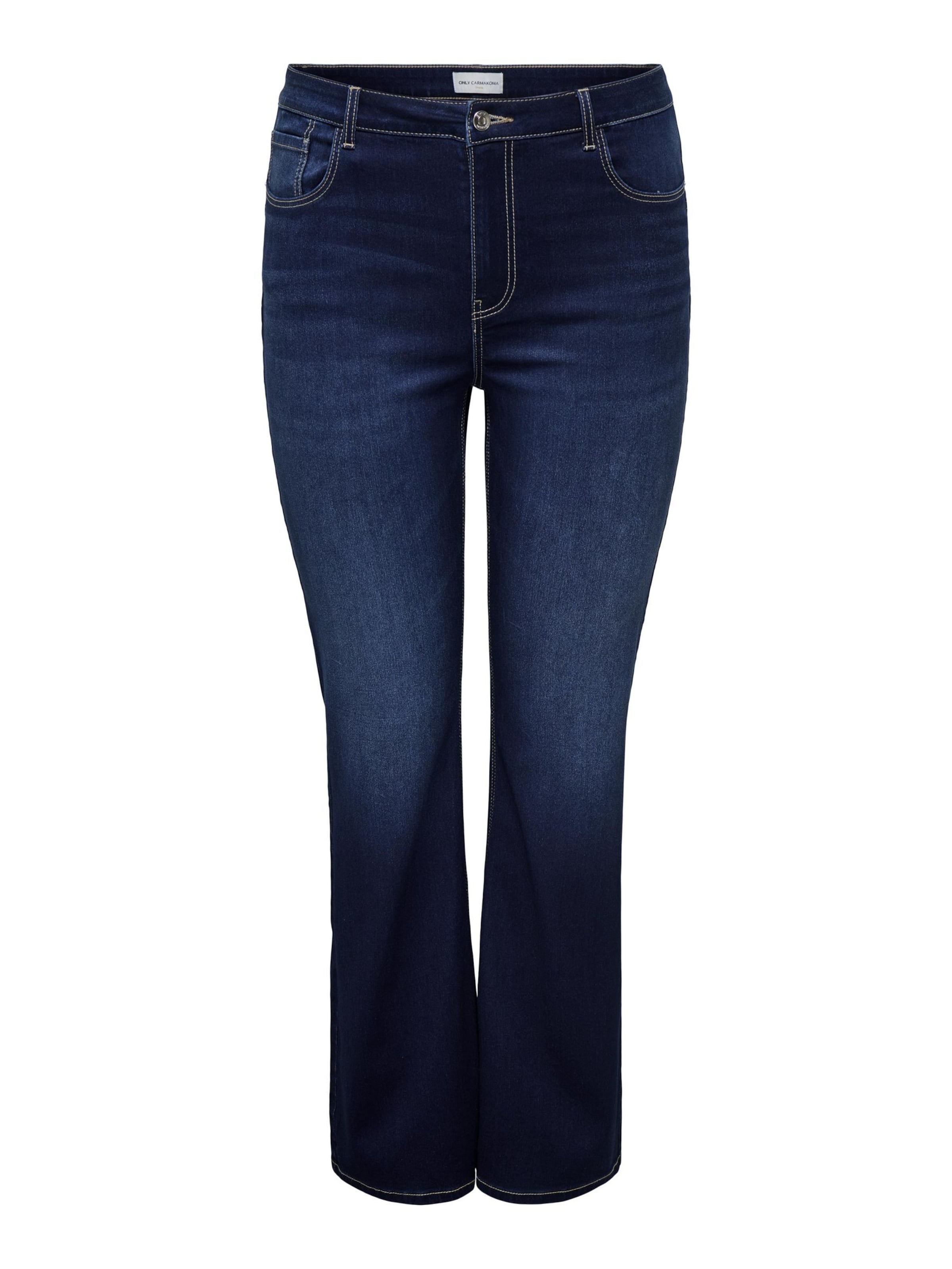 ONLY Carmakoma Flared Jeans 'CARAugusta' in Blue: front