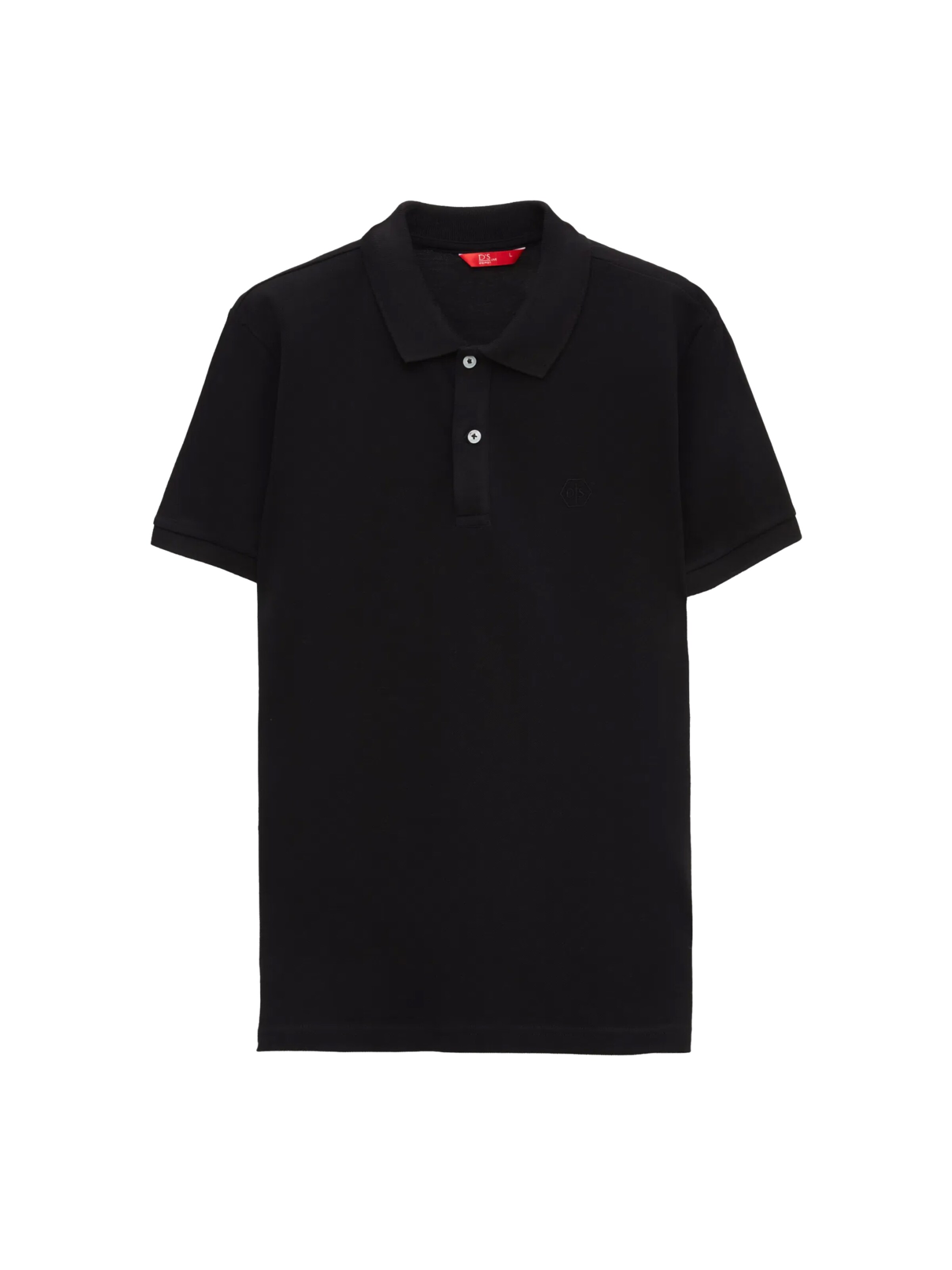 D’S Damat Shirt in Zwart: voorkant