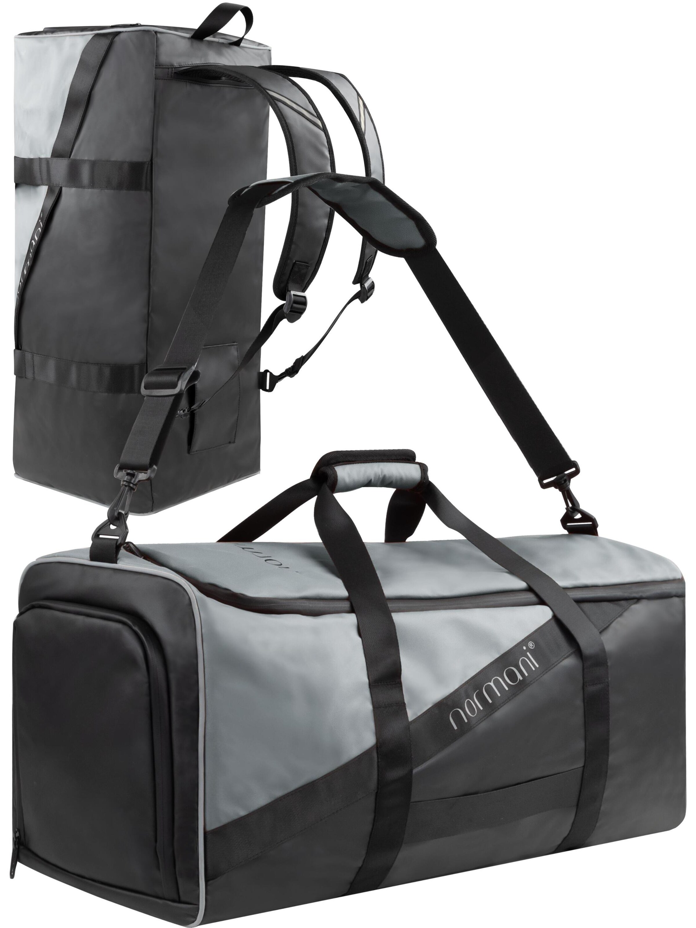 Borsa sportiva ' Ostpass ' di normani in grigio: frontale