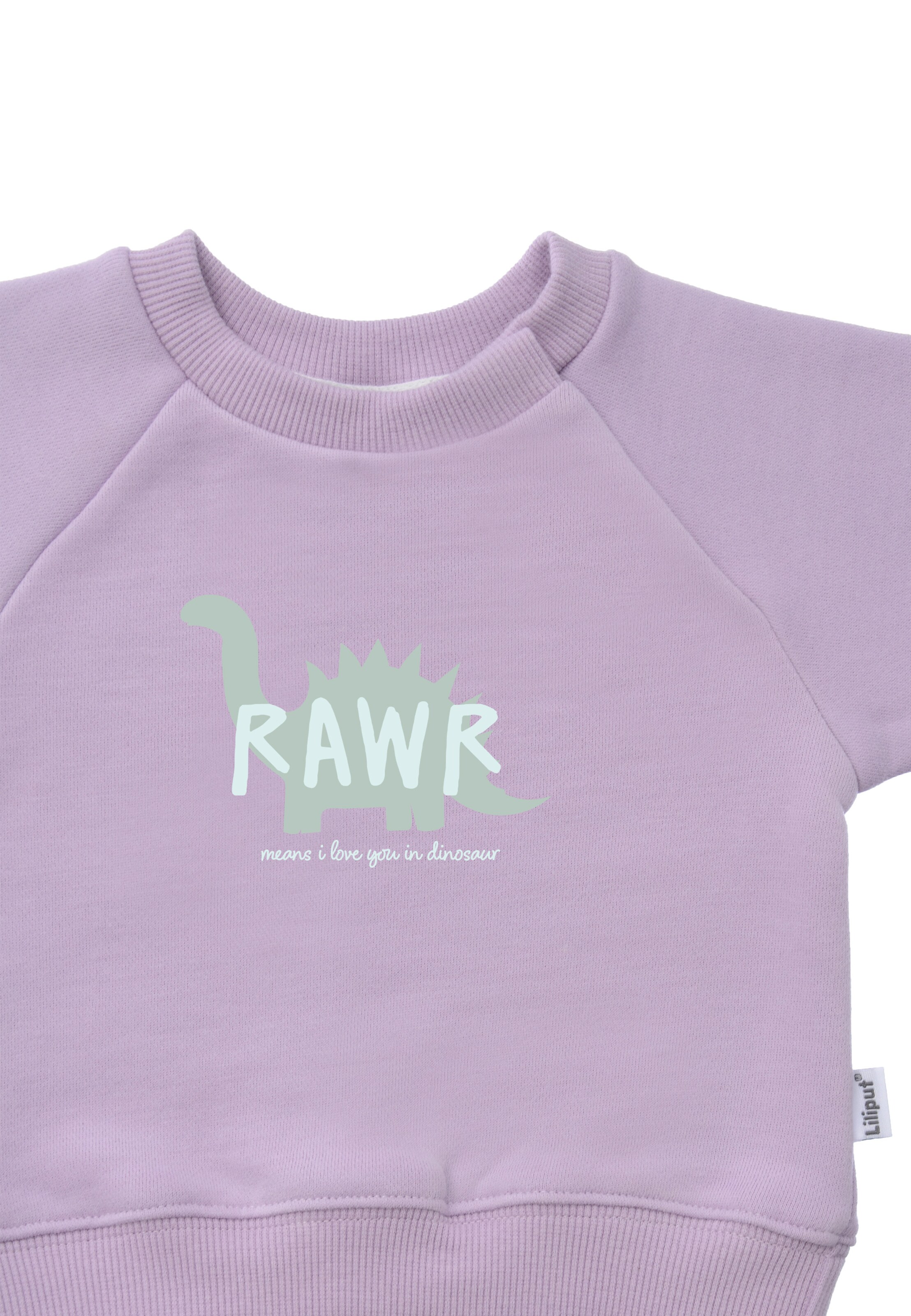 LILIPUT Sweatshirt 'Dino Rawr' in Purple