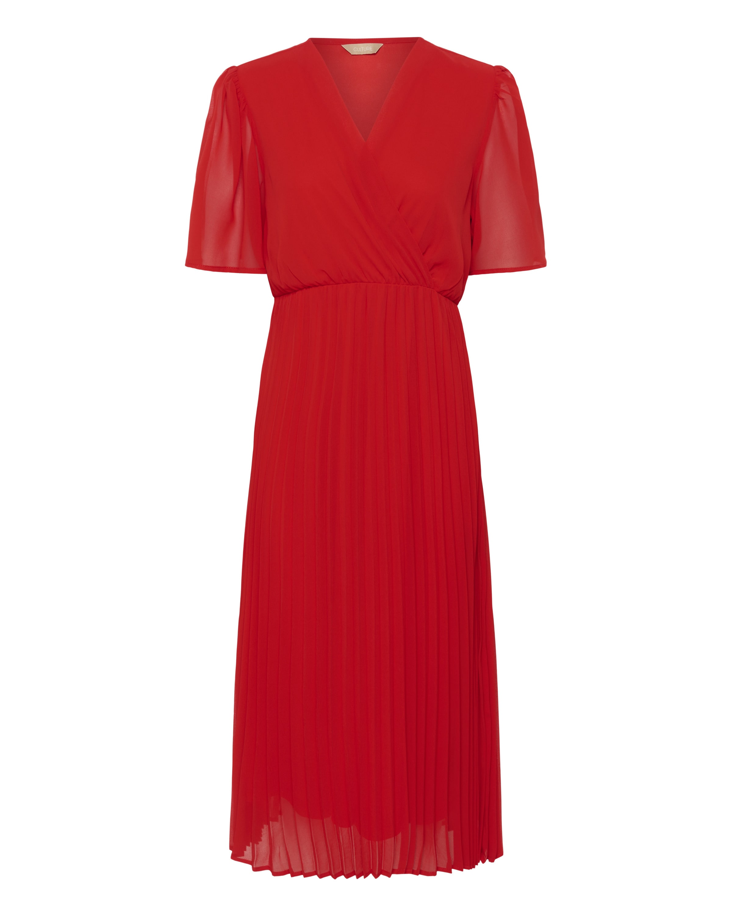 Robe 'Uni Cheila' CULTURE en rouge : devant