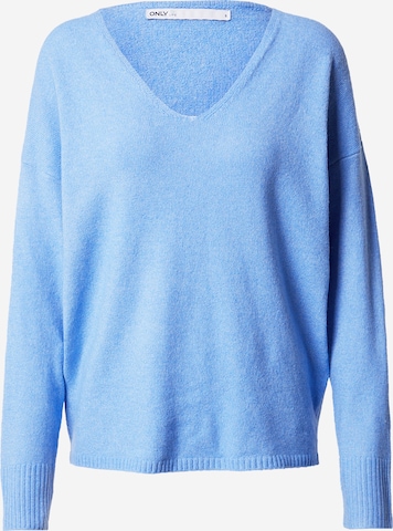 ONLY Sweater 'Rica' in Blue: front