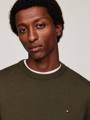 TOMMY HILFIGER Pullover in Grün
