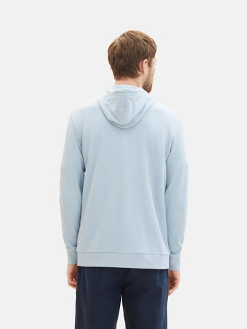 TOM TAILOR Sweat jacket in Blue