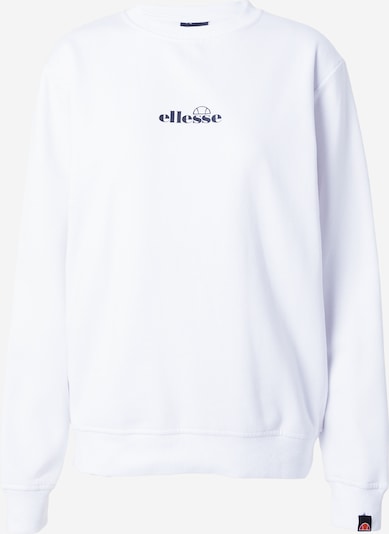 ELLESSE Sweat de sport 'Svetlana' en bleu marine / blanc, Vue avec produit