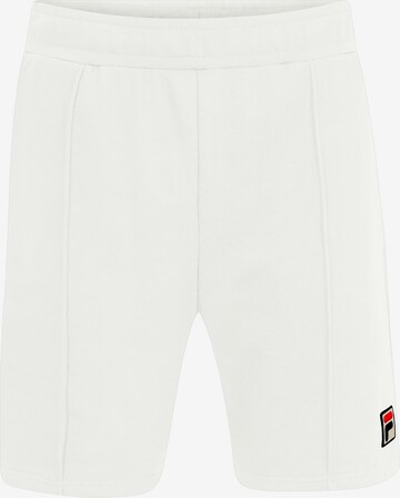 Regular Pantaloni 'LAZSKO' de la FILA pe alb: față