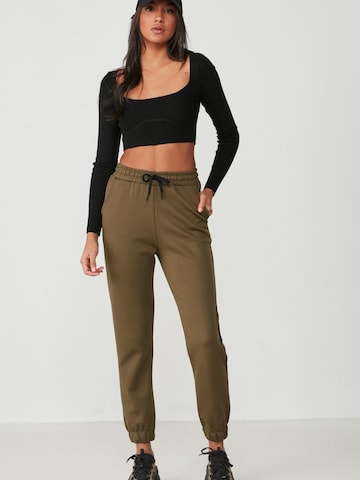 C&City Tapered Broek in Groen