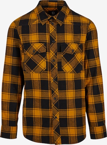 Camicia di Brandit in arancione: frontale