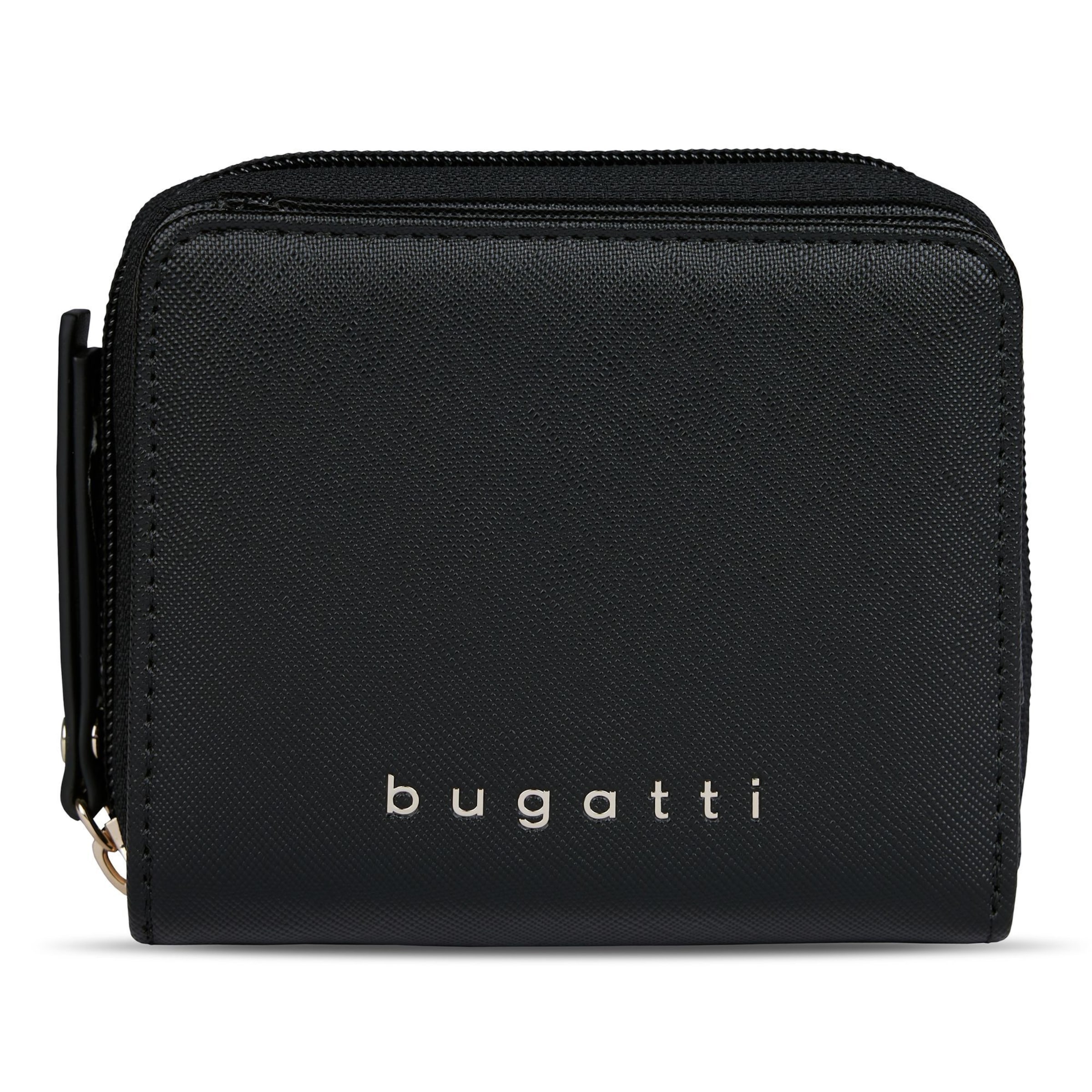 bugatti Portemonnaie 'Ella' in Schwarz: Vorderseite