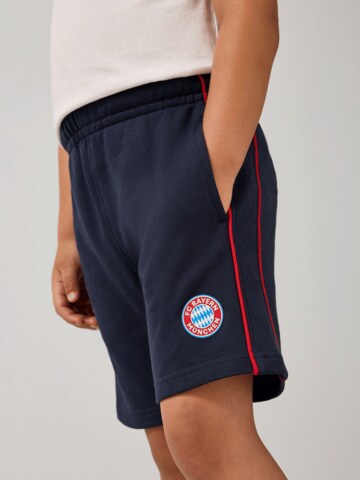 FC BAYERN MÜNCHEN Regular Pants in Blue