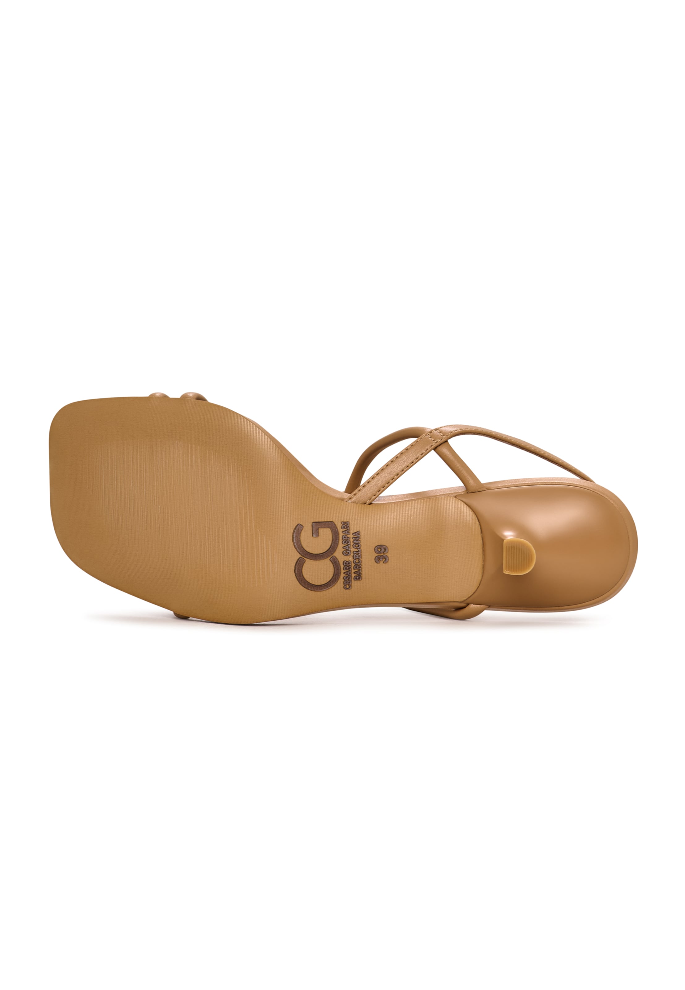Sandales CESARE GASPARI en beige