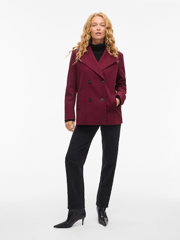 Manteau mi-saison VILA en rouge