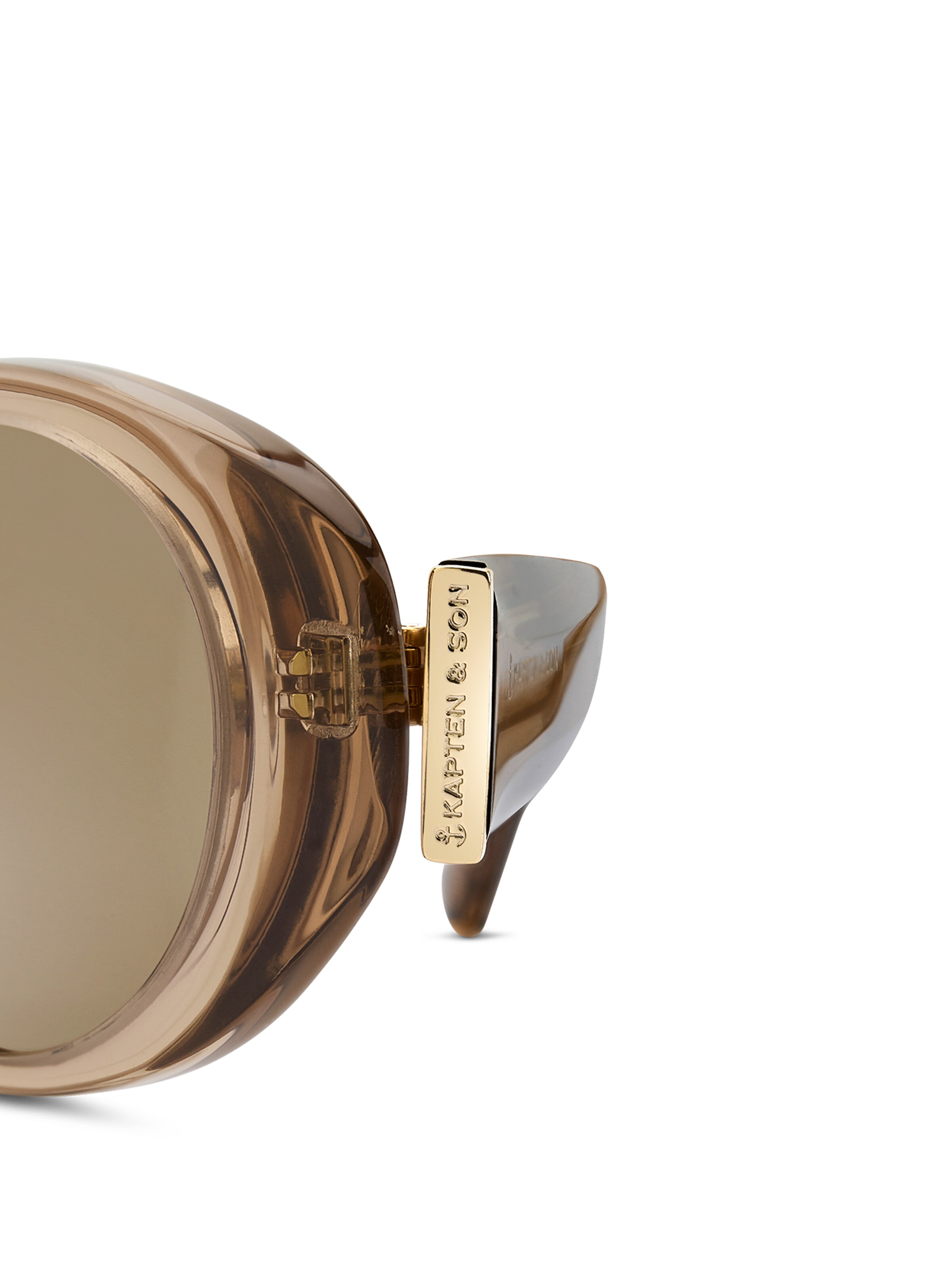 Kapten & Son Aurinkolasit 'Milan' värissä ruskea