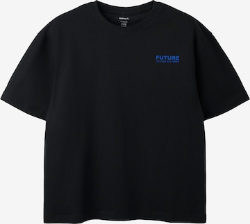 NAME IT Shirt 'NKMLIMAR' in Zwart: voorkant