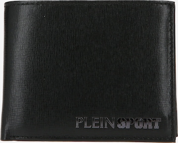 Plein Sport Lommebok 'BILLFOLD' i svart: forside