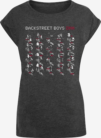 Merchcode T-Shirt 'Backstreet Boys - DNA Album' in Grau: predná strana